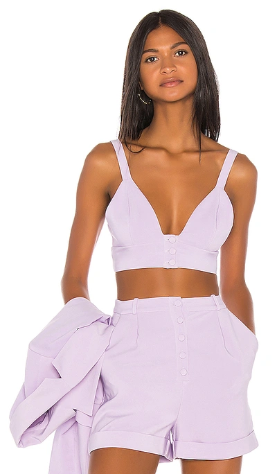 Shop Song Of Style Lou Top In Lilac Purple