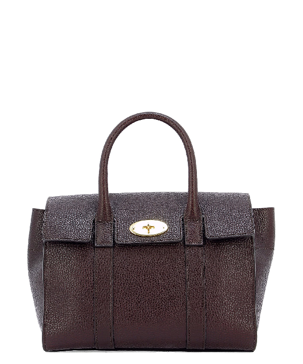 mulberry bayswater tote red
