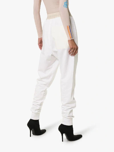 Shop Ten Pieces Drawstring Trackpants In White