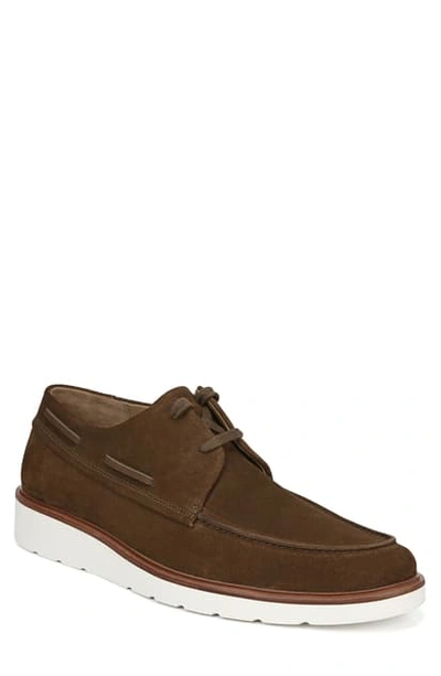 Shop Vince Wellington Moc Toe Derby In Bark