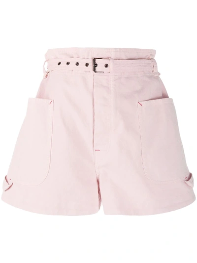 Shop Isabel Marant Ike Shorts - Pink