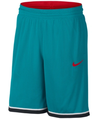 Shop Nike Men's Dri-fit Classic Basketball Shorts In Teal