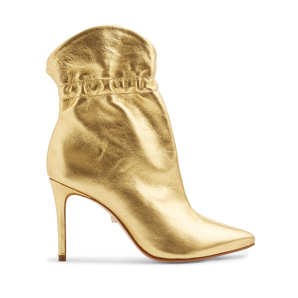 schutz gold boots