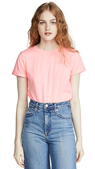 Shop Apc Cyd Tee In Rose