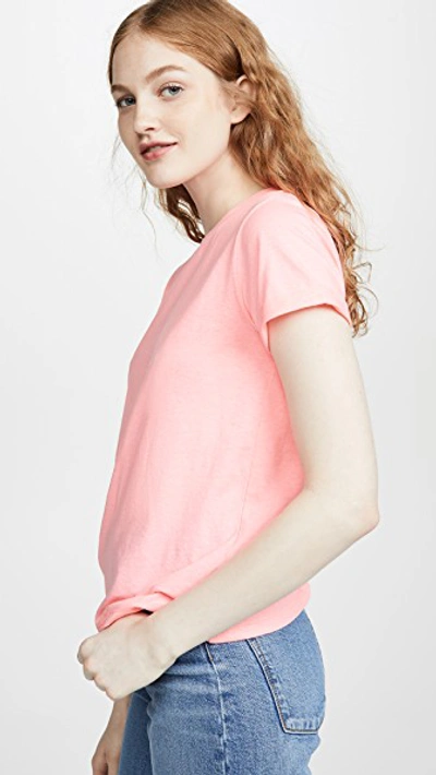Shop A.p.c. Cyd Tee In Rose