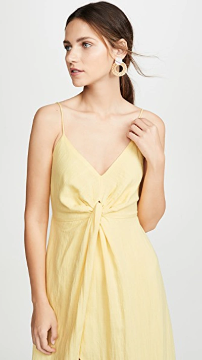 Shop Line & Dot Lila Dress In Yellow