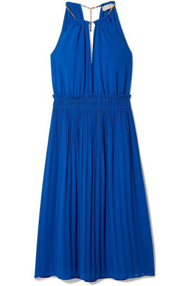 michael kors royal blue dress