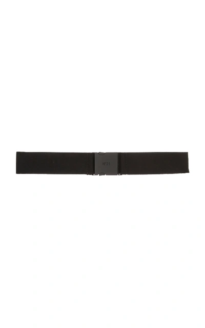 Shop N°21 Elastic Belt In Black