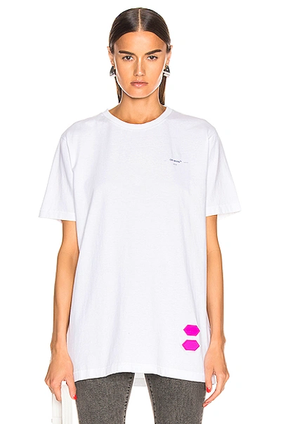 Shop Off-white Exclusive Short Sleeve Tee In White