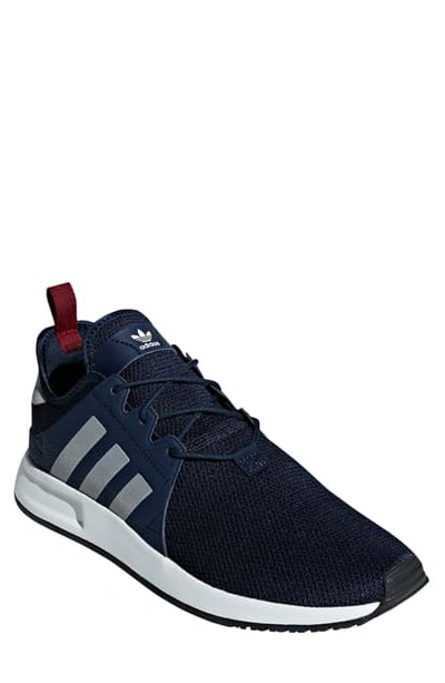 Adidas Originals X Plr Sneaker In Navy/ Siver/ Burgundy | ModeSens