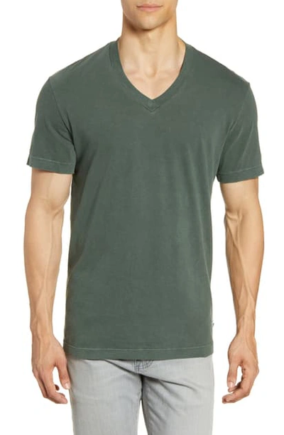 Shop James Perse Short Sleeve V-neck T-shirt In Bolt
