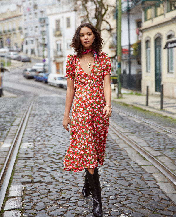 the kooples silk dress