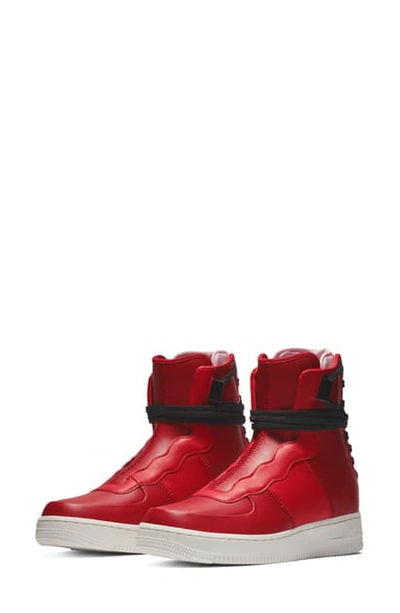 Shop Nike Air Force 1 Rebel Xx High Top Sneaker In Red/ Pink/ Summit White/ Black
