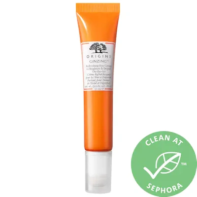 Shop Origins Mini Ginzing&trade; Refreshing Eye Cream To Brighten And Depuff 0.34 oz/ 10 ml