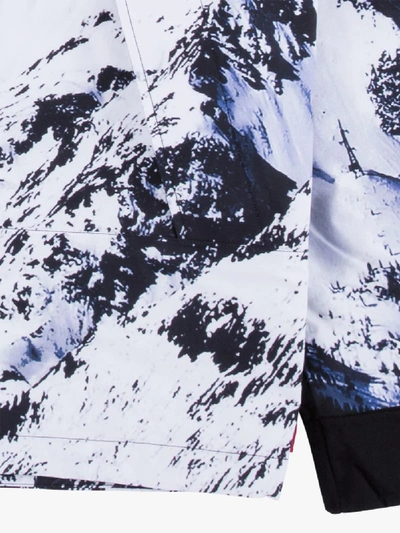 Shop Stadium Goods Supreme X The North Face Mountain Print Parka In Multicoloured