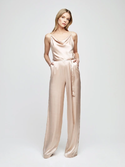 Shop L Agence Rannah Jumpsuit In Petal