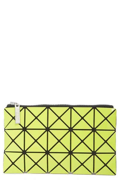 Shop Bao Bao Issey Miyake Prism Pouch In Yellow