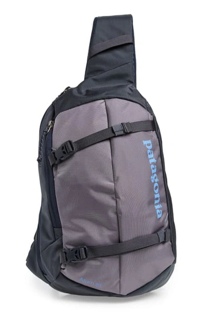 Shop Patagonia Atom 8l Sling Backpack In Svil Smokey Violet