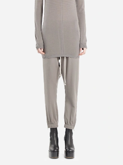 Shop Rick Owens Trousers In Grey