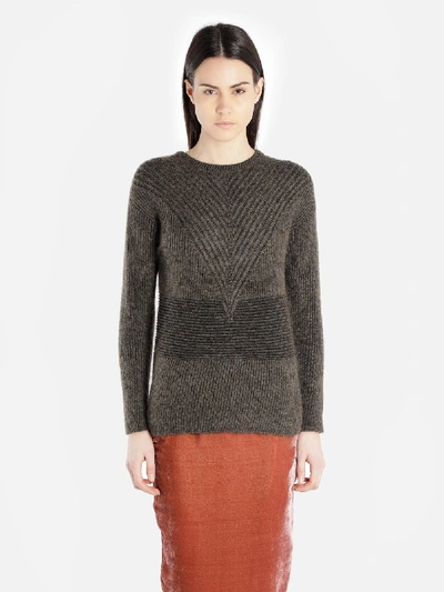 Shop Rick Owens Knitwear In Grey