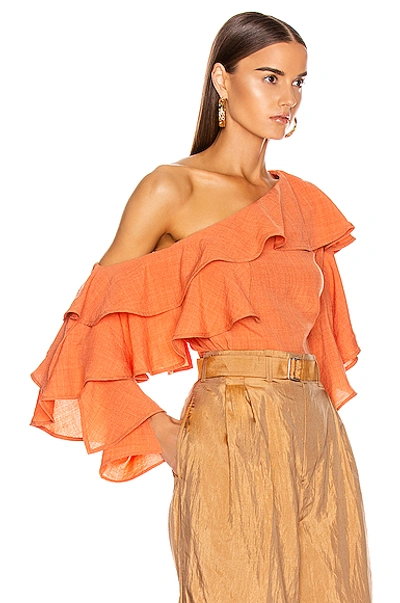 Shop Atoir Give A Little Top In Sunset Orange