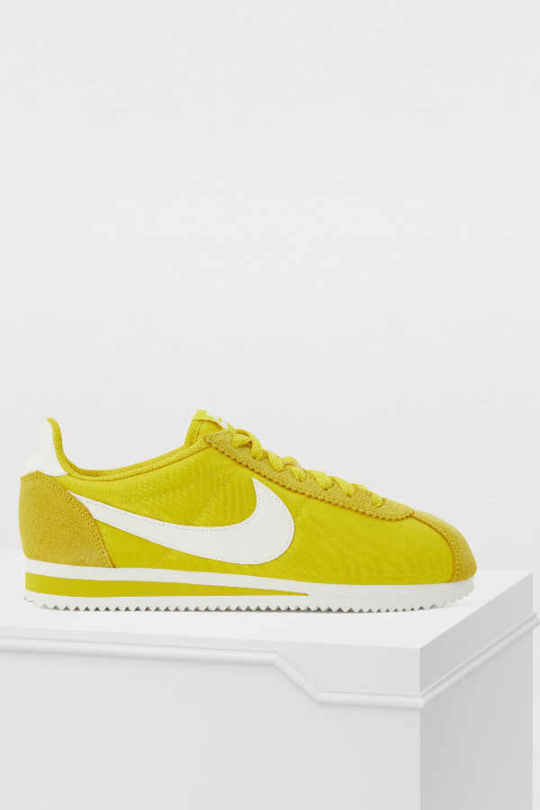 nike cortez citron