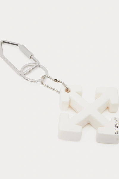 Shop Off-white Arrow Keychain