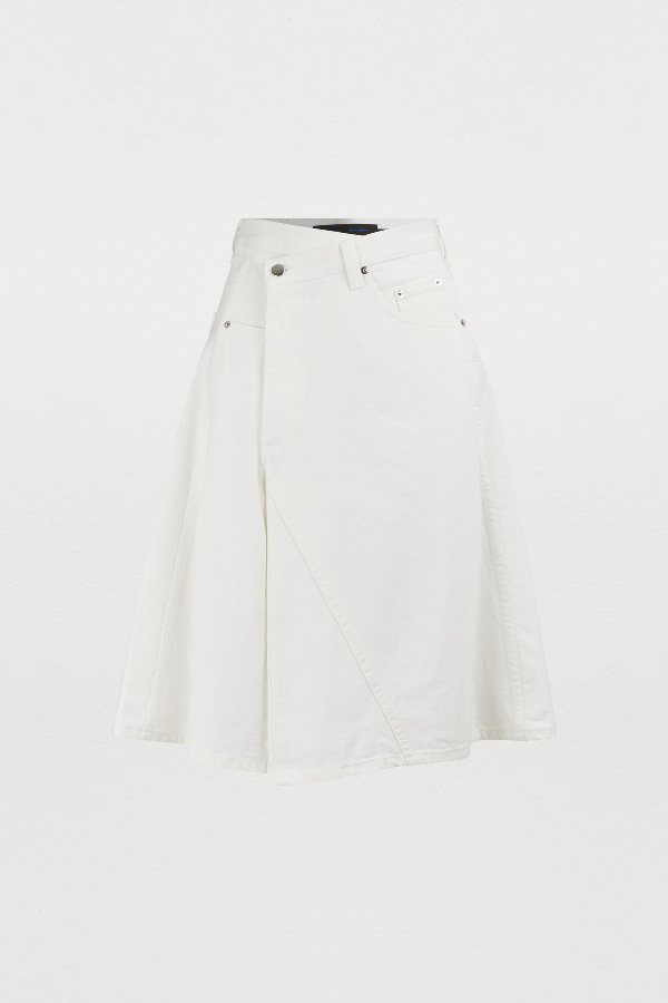 proenza schouler denim skirt