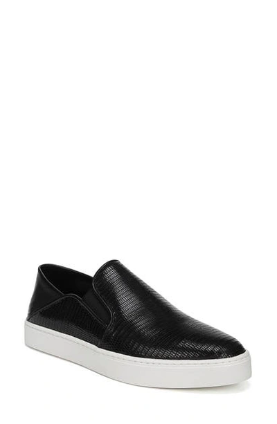 Shop Vince Garvey Slip-on Sneaker In Black Patent