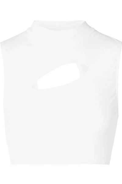 Shop All Sisters Persei Cutout Bikini Top In White