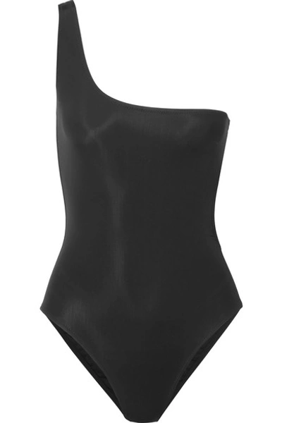 Shop All Sisters Cassiopea Cutout Swimsuit In Black