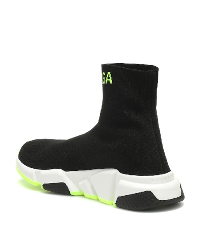 Shop Balenciaga Speed Sneakers In Black