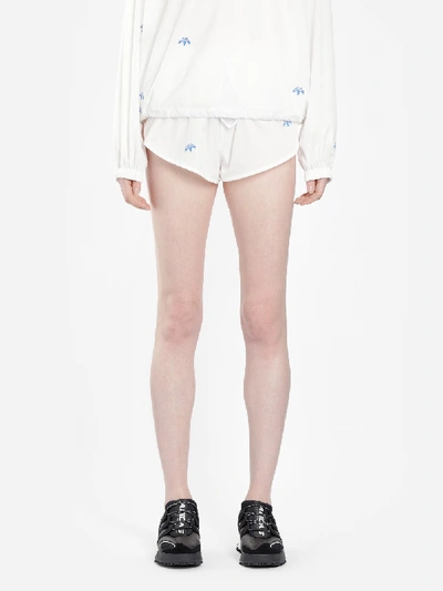 Shop Adidas Originals By Alexander Wang Adidas By Alexander Wang Shorts In White