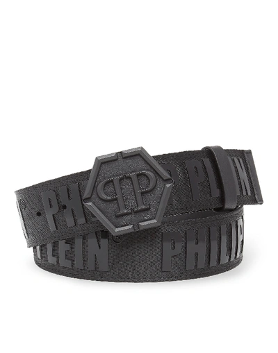Shop Philipp Plein Belt Pp1978 In Black