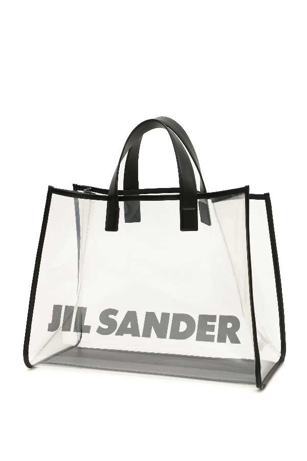 jil sander clear bag