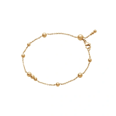 Shop Georg Jensen Moonlight Grapes Bracelet In Gold