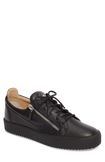 Shop Giuseppe Zanotti Low-top Sneaker In Black