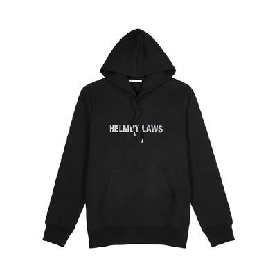 Shop Helmut Lang Helmut Laws Black Cotton Sweatshirt