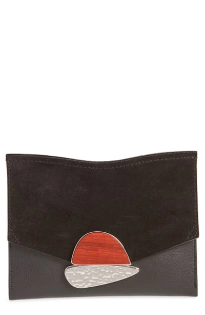 Shop Proenza Schouler Small Calfskin Leather Clutch - Black