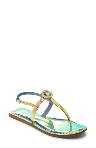 Shop Mercedes Castillo Viveana T-strap Sandal In Iridescent