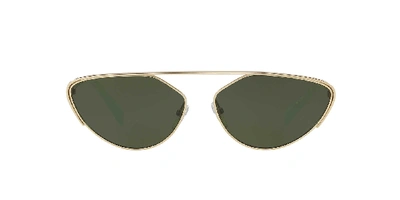 Shop Alain Mikli Woman  A04012 In Green