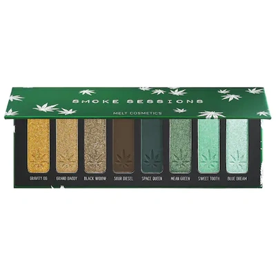 Shop Melt Cosmetics Smoke Sessions Eyeshadow Palette 0.58 oz / 16.47 G
