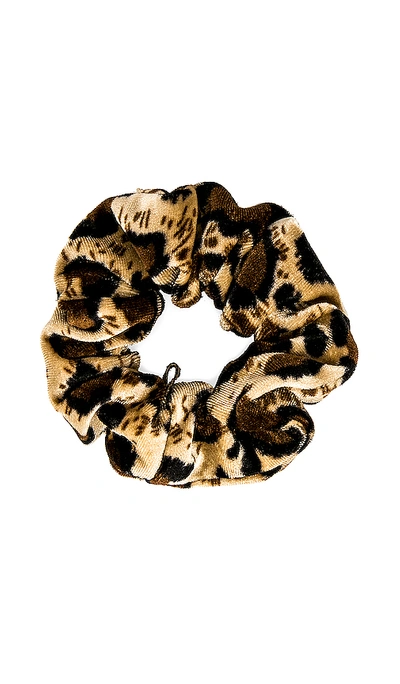 Shop 8 Other Reasons Cheetah Scrunchie Set In Brown. In Leopard