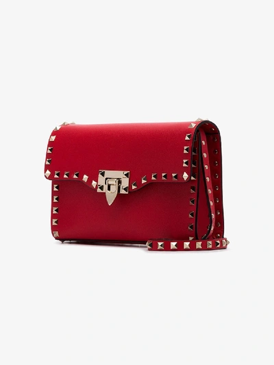 Valentino Garavani Rockstud Crossbody Bag In Pink | ModeSens