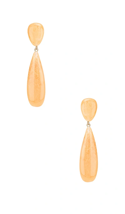 Shop Amber Sceats Julia Earrings In Honey