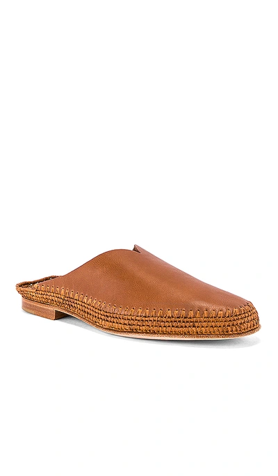 Shop Carrie Forbes Jawal Slide In Cognac