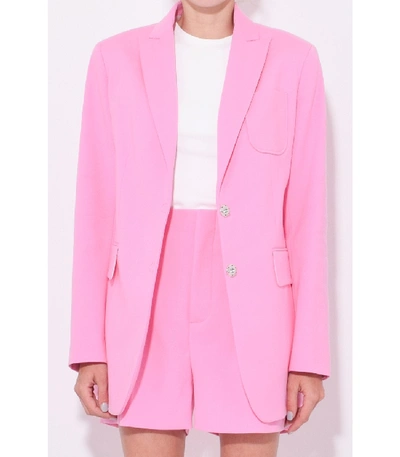 Shop Joseph Hesston Jacket In Bubble Gum In Pink