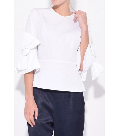 Shop Roksanda Kemi Top In White