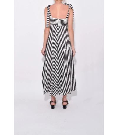 Shop Zimmermann Honour Chevron Tie Dress In Stripe In Multi