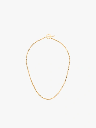 Shop All Blues Gold Vermeil Rope Necklace